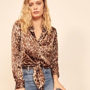 Reformation Quattro Top in Cat, Small